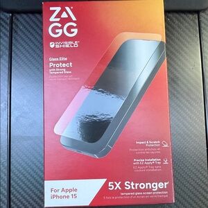 InvisibleShield Glass Elite Screen Protector for iPhone 15